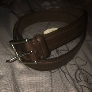 Men’s Cole Haan brown leather belt. Size 40. New